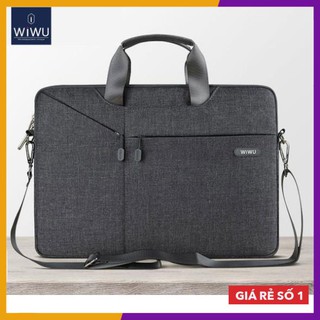 (ẢNH THẬT - 🍀FREESHIP🍀) Túi Đựng Laptop, Macbook 13/14/15/15.6inch Chống Sốc Cao Cấp - WiWu Sleeve Case (2 Màu)