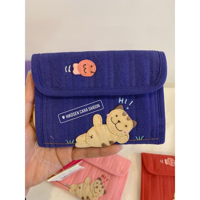 Ví tiền ngắn Hikosen Cara -Hàng nhập khẩu