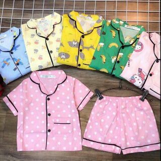 Bộ Pijama cho bé trai và bé gái mẫu mới 2018