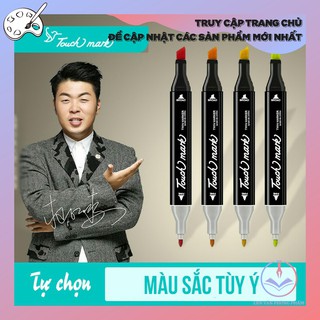 Bút dạ tô màu vẽ touchmark iii 2 đầu bán lẻ chiếc cao cấp 168 màu lựa chọn