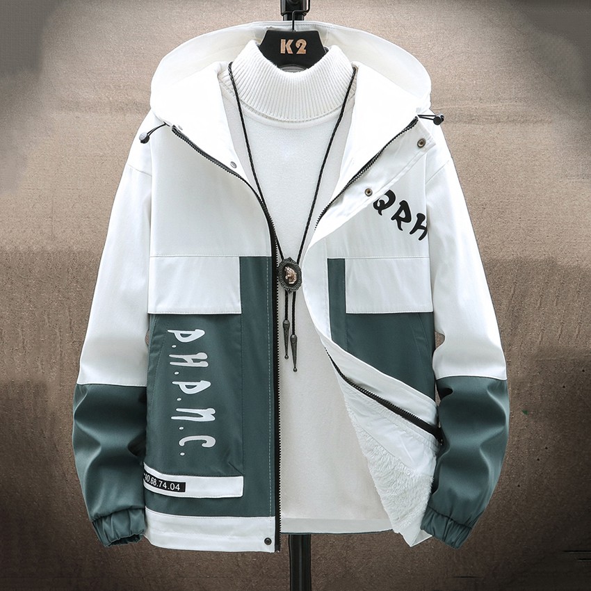 Bộ Quần Áo Thu Đông Nam Áo Khoác Nhẹ Khoá Kéo Phối Màu Thanh Lịch Kèm Quần Jogger Bo Gấu ZENKODLMEN SET NAM 90000133 | BigBuy360 - bigbuy360.vn