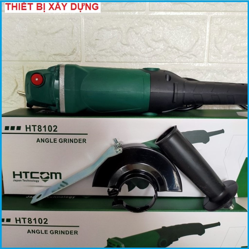 Máy cắt góc 1 tấc công tắc bóp HTCOM  HT8102 máy cắt gỗ,cắt sắt,mài góc,cắt gạch,cắt nhôm,cắt đá hoa cương