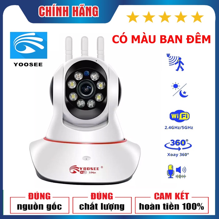 Phá giá camera yoosee 1080P chính hãng kết nối điện thoại, máy tính