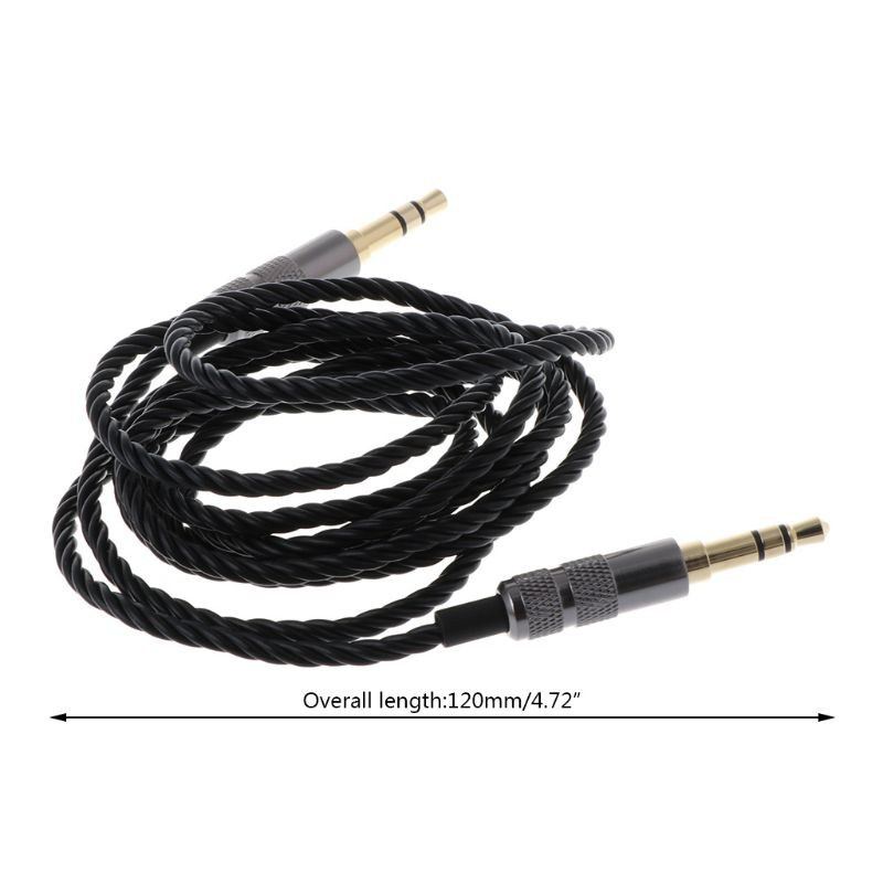 Dây Cáp Chuyển Đổi Âm Thanh Tai Nghe Giắc Cắm 3.5mm Sang Giắc Cắm 3.5mm Dài 1.2m Cho Solo Trên Xe Hơi