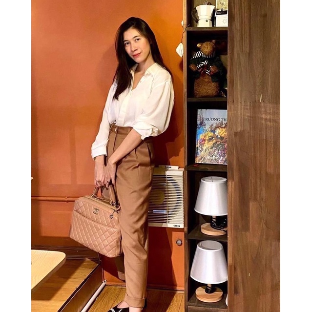 Nosbyn - Quần Lửng Dáng Suông Gập Gấu