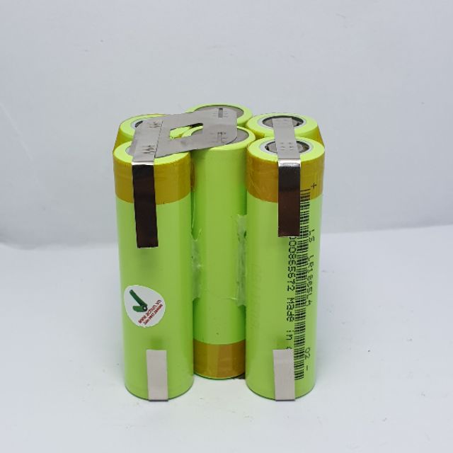 Achun.vn - KHỐI PIN HITACHI-3S-12V - 4000mah XẢ 40A  cell Lishen