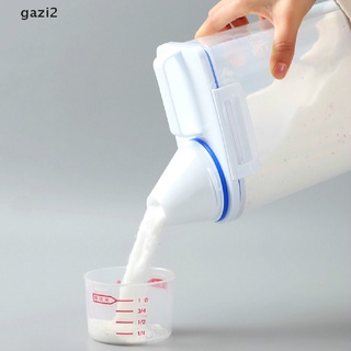 Hộp đựng bột giặt gia dụng Nhựa lớn di động có cốc đo