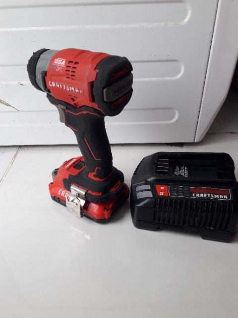 Bộ máy vặn Vít không chổi than Craftman, made n USA, đã sử dụng.