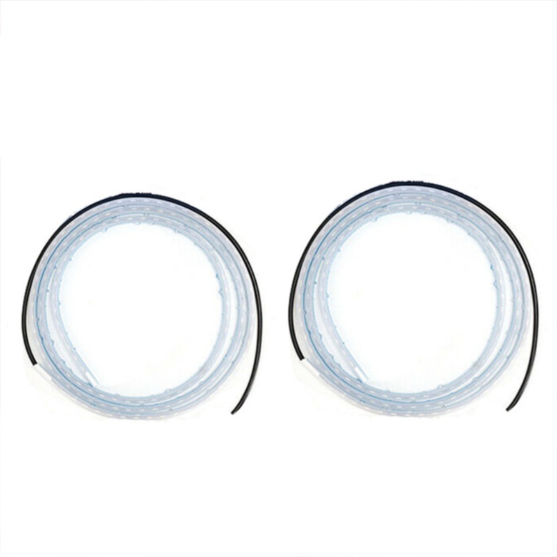 Dải Đèn LED Cảnh Báo Chào Mừng Trang Trí Cửa Xe Hơi