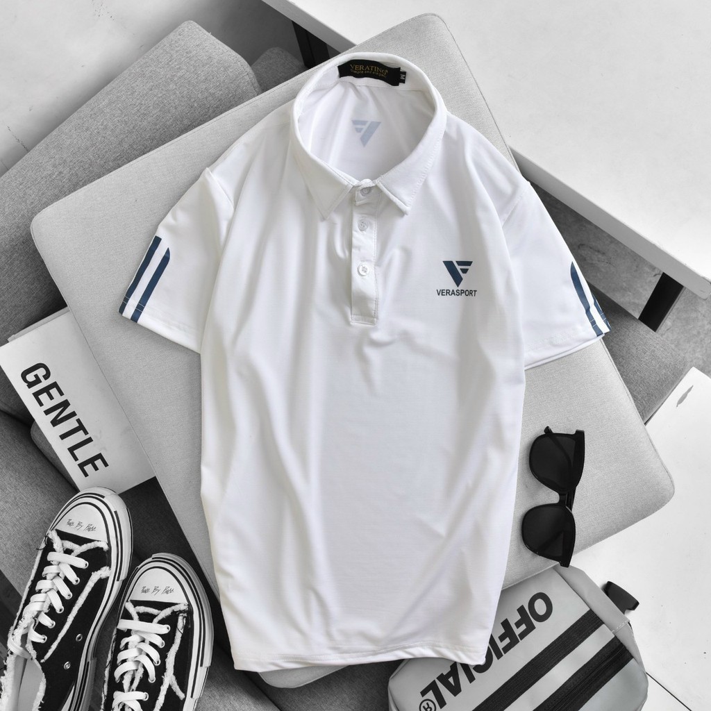 Áo Polo Công Sở Nam Kiểu Dáng Thể Thao Chất Thun Lạnh Mát Mẻ Hàng VNXK | BigBuy360 - bigbuy360.vn