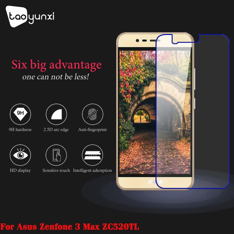 Miếng dán cường lực bảo vệ và khăn lau cho ASUS Zenfone 3 Max ZC520TL X008d