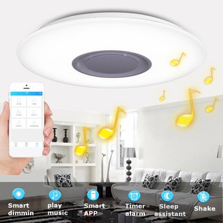 Bộ đèn trần hiện đại có loa bluetooth