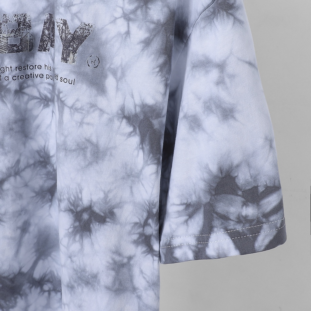 Áo thun tay lỡ wash in, tshirt unisex nam nữ 100% Cotton, phông form rộng Umebay UTM10