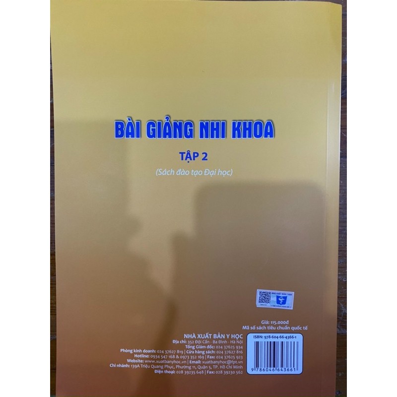 Sách - Bài giảng Nhi khoa tập 2