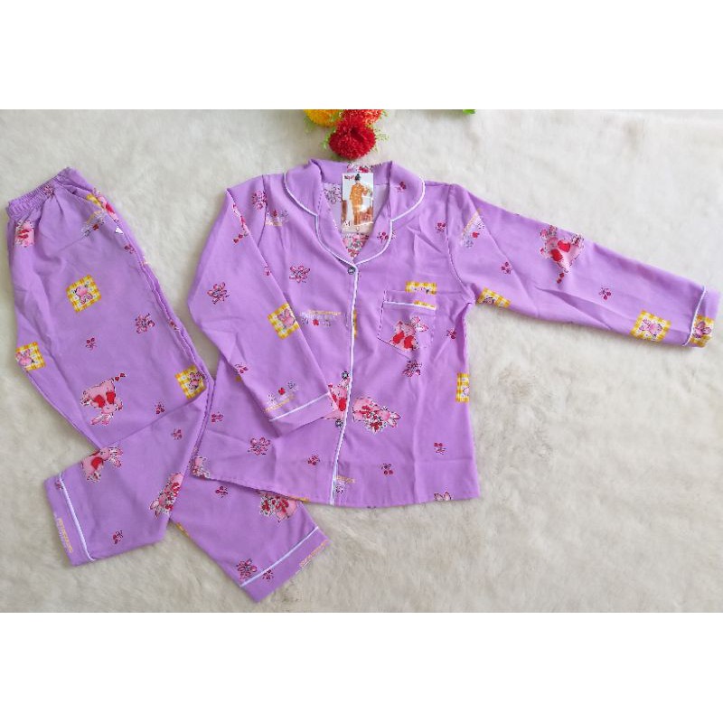 Sỉ, lẻ Bộ pijama lụa thái loại 1 bán shop tay dài quần dài