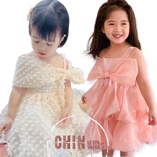 [ẢNH THẬT] Váy đầm bé gái đẹp xinh đáng yêu công chúa điệu màu hồng bồng bềnh [D1]