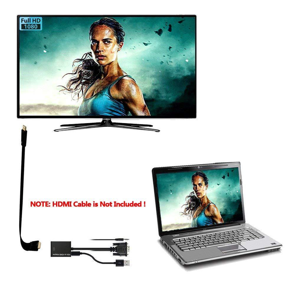 Đầu Chuyển Đổi VGA Sang HDMI HDTV Chuyên Dụng