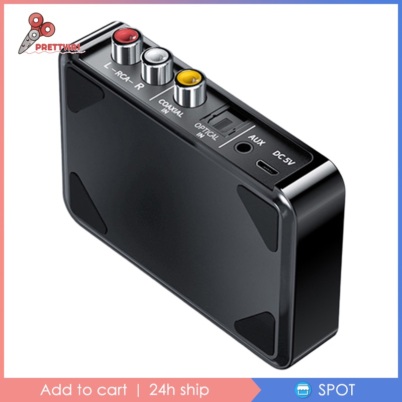 Thiết Bị Truyền Nhận Tín Hiệu Âm Thanh Bluetooth Không Dây NFC Prettyia1 RCA