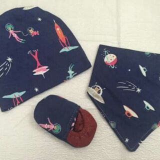 Set 3 mũ yếm giày