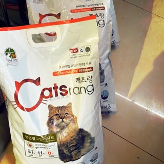 Thức ăn hạt cho mèo Catsrang bao 5kg
