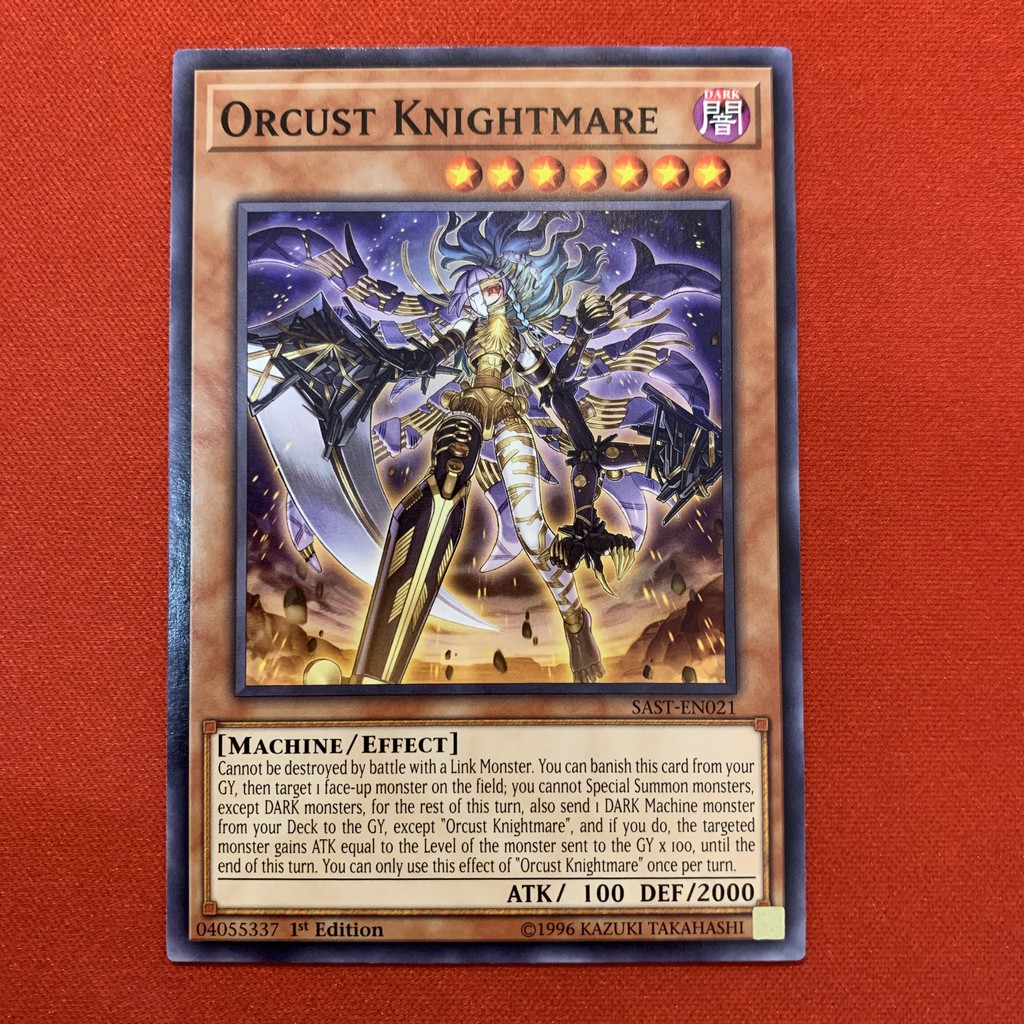 [EN][Thẻ Bài Yugioh Chính Hãng] "Orcust Knightmare"