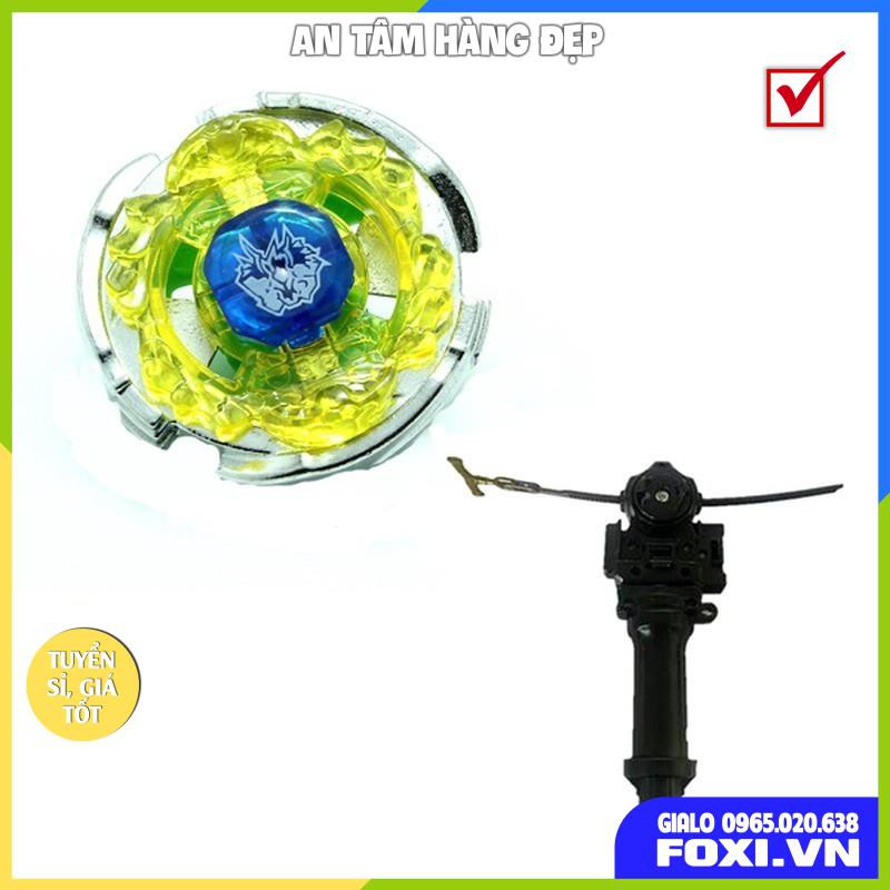 Bộ Con Quay Beyblade 6D System-Vòng Xoáy Thần Tốc-Chất Liệu Kim Loại-Kèm Dụng Cụ Khởi Động