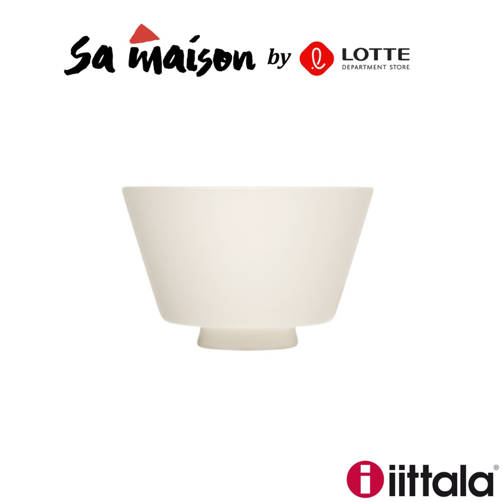 Bát sứ ăn cơm màu trắng Teema Tiimi Iittala 300ml