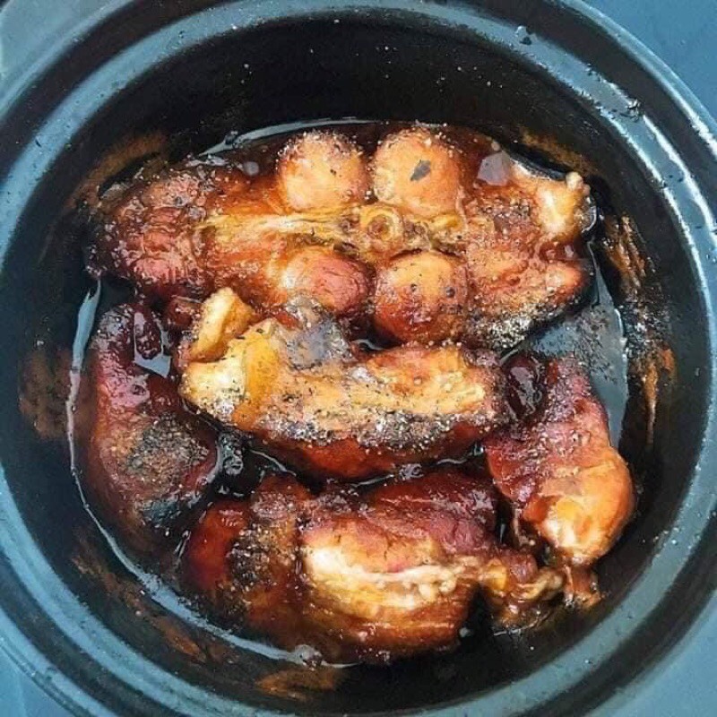 nồi sứ đen vung kính