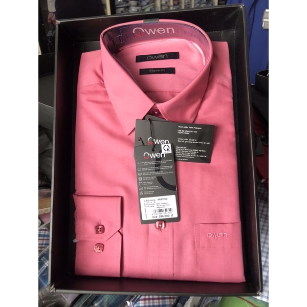 Sơ mi trơn Owen dài tay sale 30%