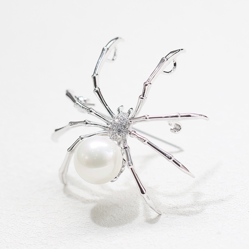 Ghim Cài Áo Hình Côn Trùng Đính Ngọc Trai Giả Thời Trang