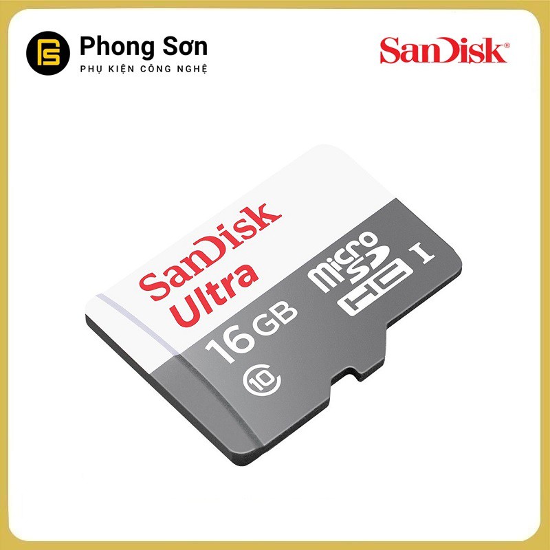 Thẻ nhớ Micro SDHC 16GB Ultra 533x 80mb/s Sandisk | BigBuy360 - bigbuy360.vn