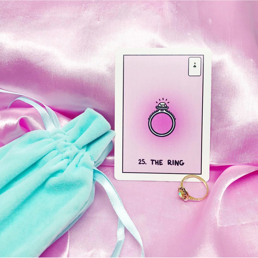 Bộ Bài Cute Little Lenormand (Mystic House Tarot Shop) - Bài Gốc Authentic Chính Hãng 100%
