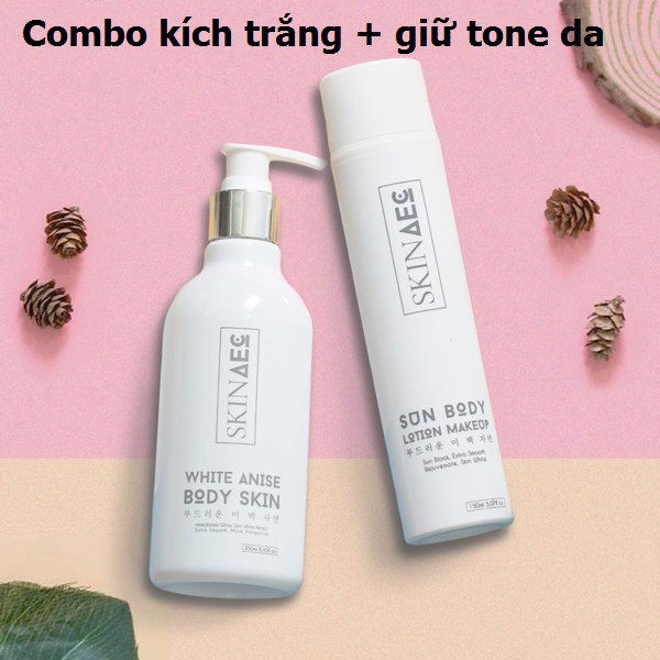 COMBO KÍCH TRẮNG GIỮ TONE DA SKIN AEC | BigBuy360 - bigbuy360.vn