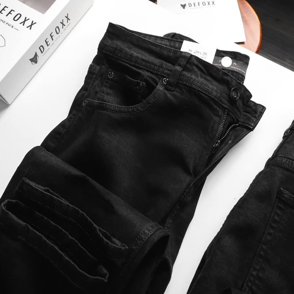 Quần Jean nam trơn, rách, đẹp cao cấp, trẻ trung thời trang, hàng VNXK