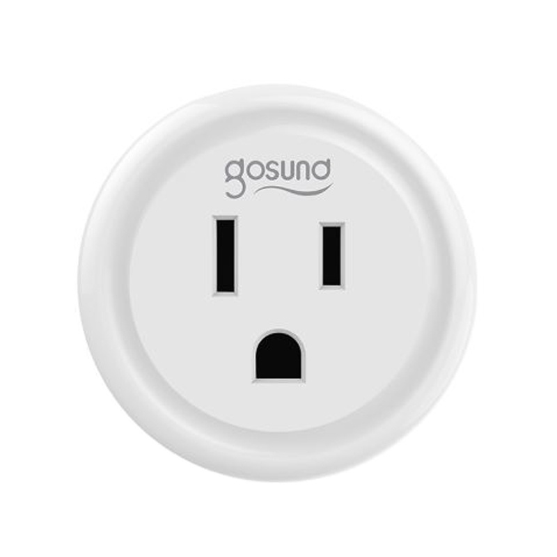 【Ready stock】 Gosund Smart life App Smart Plug WiFi Outlet US Mini Socket Work with Alexa and Google Home, Remote Control, No Hub Required, 2.4G WiFi Only