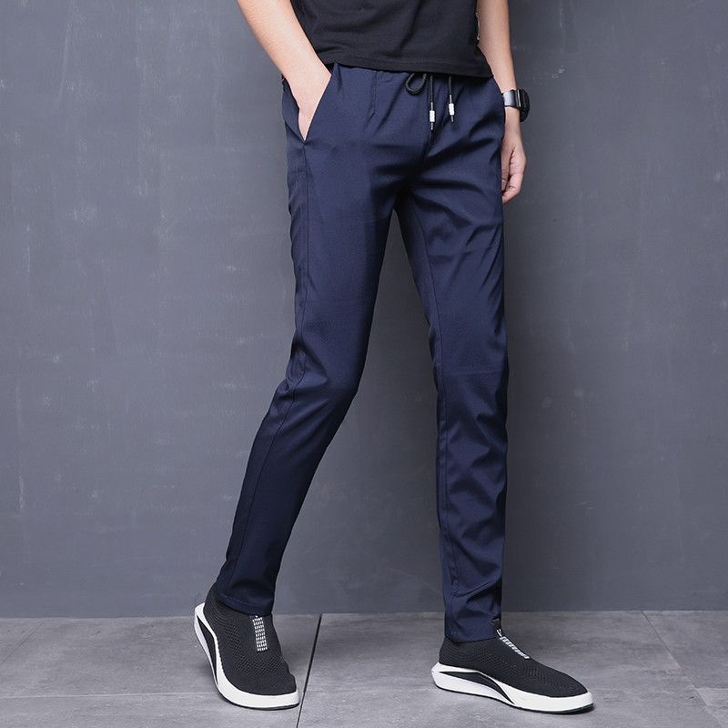 Quần Jogger nam kiểu dáng công sở, quần dài nam chất vải mềm mỏng co dãn, thoải mái vận động