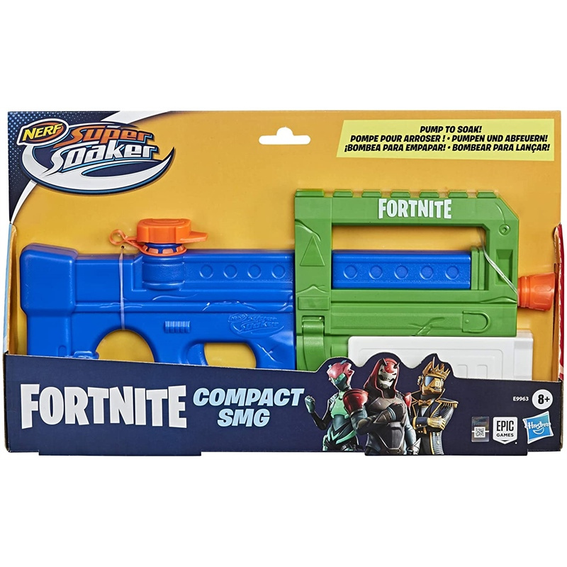 Đồ chơi Nerf - Super Soaker Fortnite Compact SMG - Nước