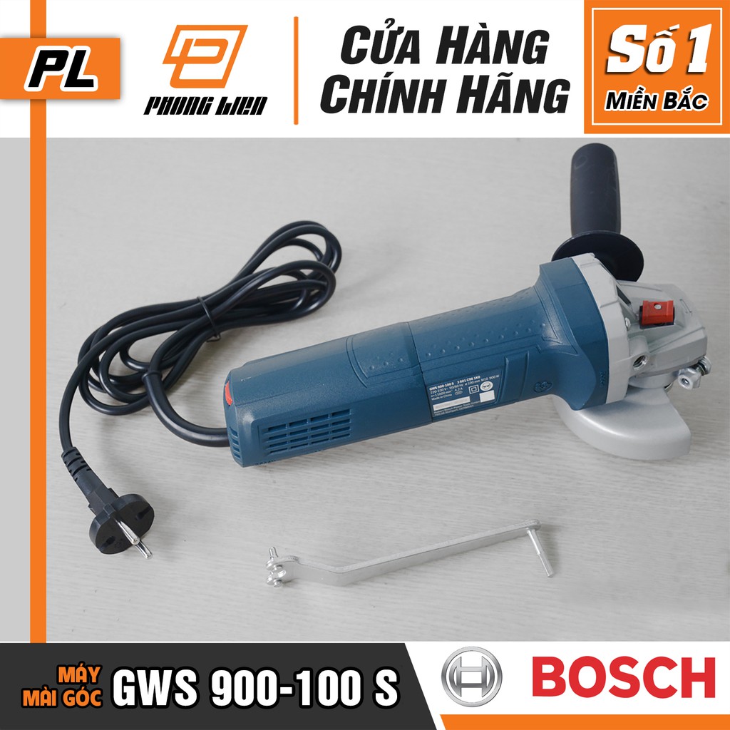 Máy Mài Góc Bosch GWS 900-100 S (100MM-900W) - Có Điều Tốc - Hàng Chính Hãng