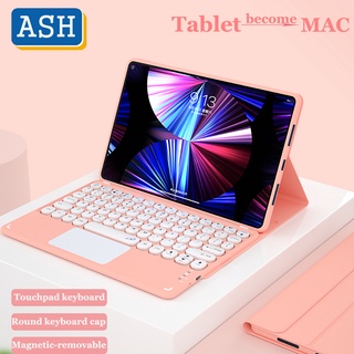 Vỏ da kèm bàn phím bluetooth không dây cho lenovo tab p11 pro xiaoxin pad p11 pro tab p11 plus