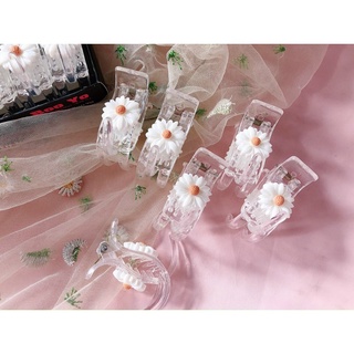 Kẹp tóc🌸 kẹp càng cua 5 răng 🌸 Hoa cúc?