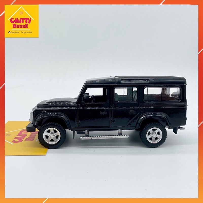 Mô hình xe Land Rover Defender tỷ lệ 1:36 tranh trí taplo, đồ chơi