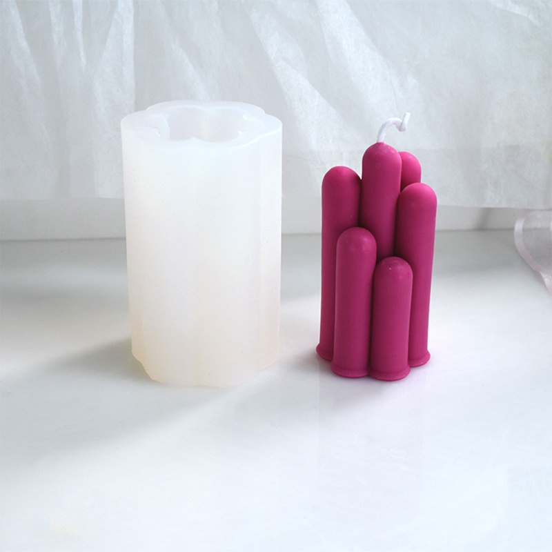 Khuôn Silicone Làm Nến 3D Thủ Công DIY