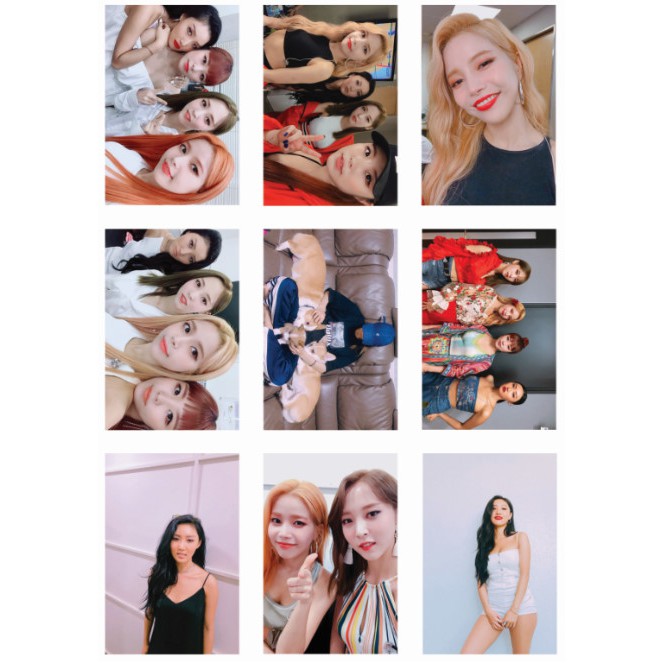 Lomo card ảnh nhóm MAMAMOO update Twitter Full 63 ảnh