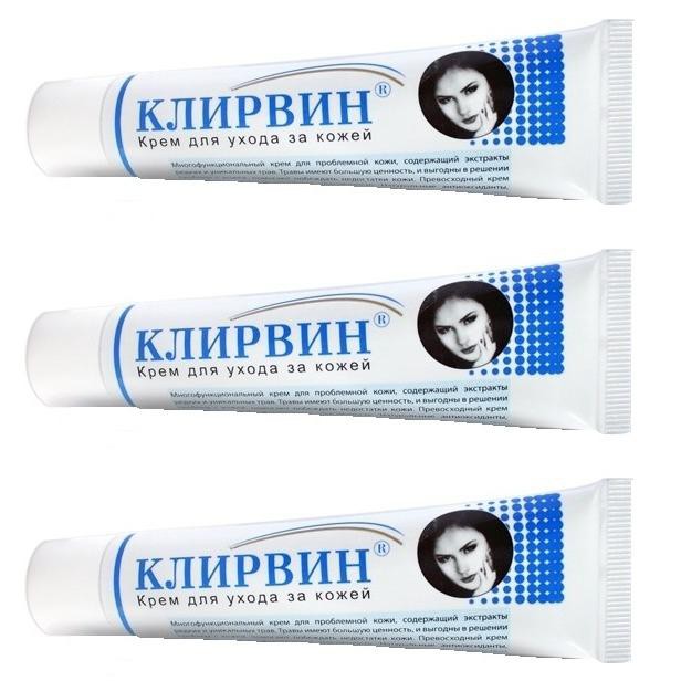 Kem dưỡng da, làm mờ sẹo Klirvin Cream Nga (25g/Tuýp),Giúp phục hồi các tổn thương da