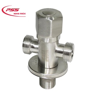 Van giảm áp T Inox 304 - Van chia giảm áp lực 3 đường nước