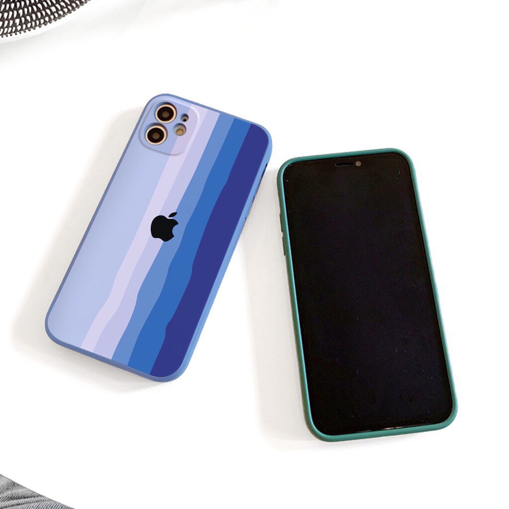 Ốp lưng iphone Cầu vồng cạnh vuông 6/6plus/6s/6splus/7/7plus/8/8plus/x/xs/xsmax/ 11promax11/12/pro/max/plus/promax | BigBuy360 - bigbuy360.vn