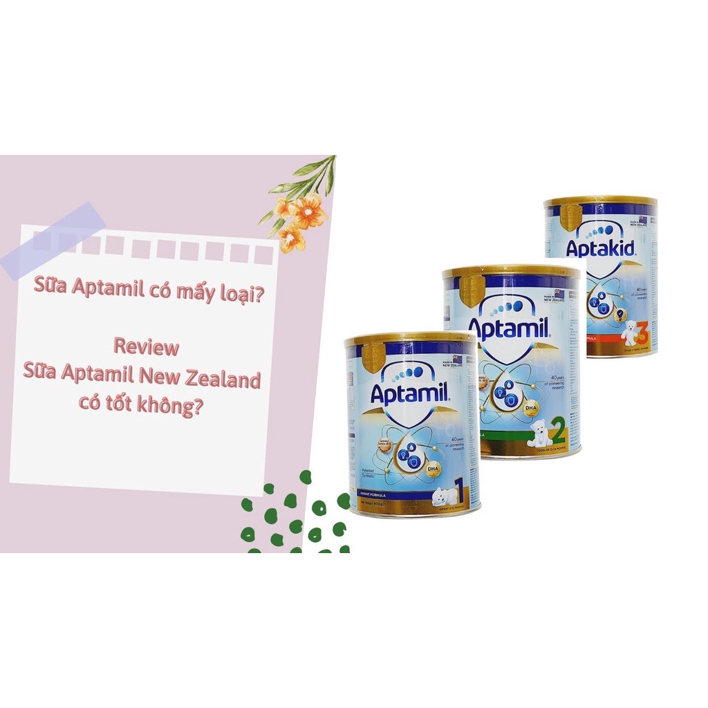Sữa Aptakid New Zealand hộp 900g