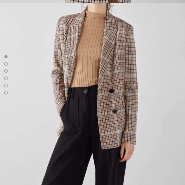 Blazer sọc bershka sz XS