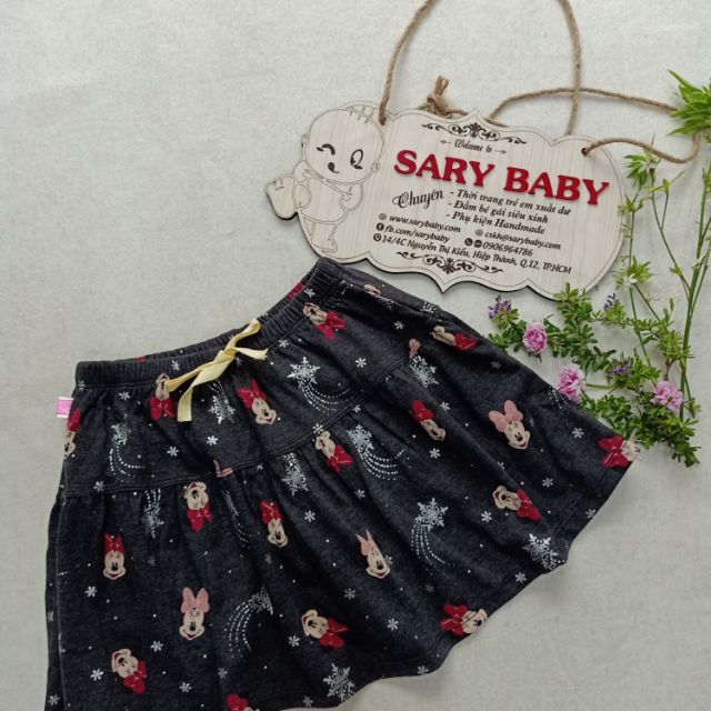 Chân váy xuất dư cho bé