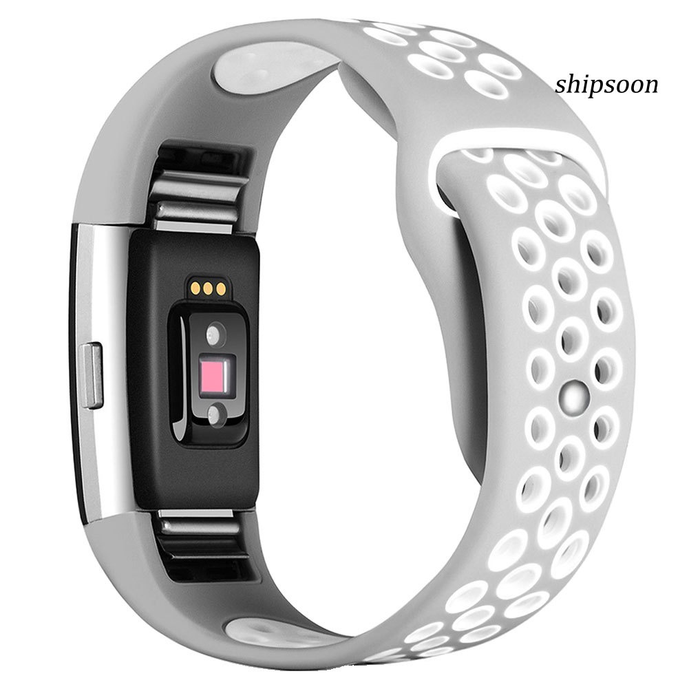 Dây Đeo Thay Thế Cho Đồng Hồ Fitbit Charge 2 Bằng Silicone